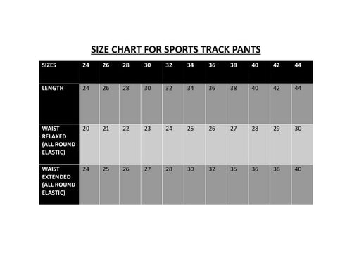 Pant Size Chart