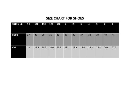 Shirt Size Chart