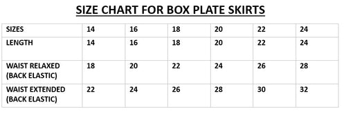 Shirt Size Chart