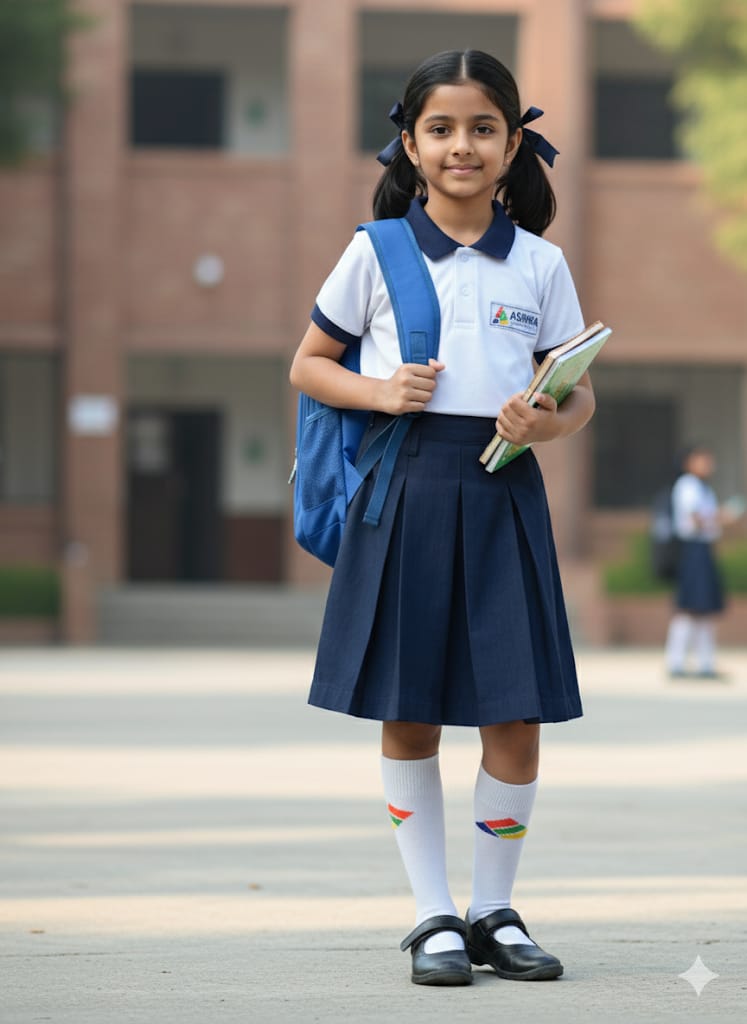 Denim Skirt (Adhira School)